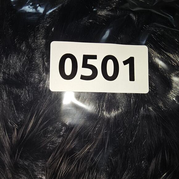 Dolce Cabo Authentic Rabbit Fur and Racoon Fur Ribbed Ombre Vest with fringe XL - Picture 9 of 9